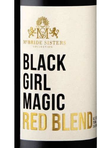 McBride Sisters' Black Girl Witchcraft Red Blend: Brewing Magic in a Bottle